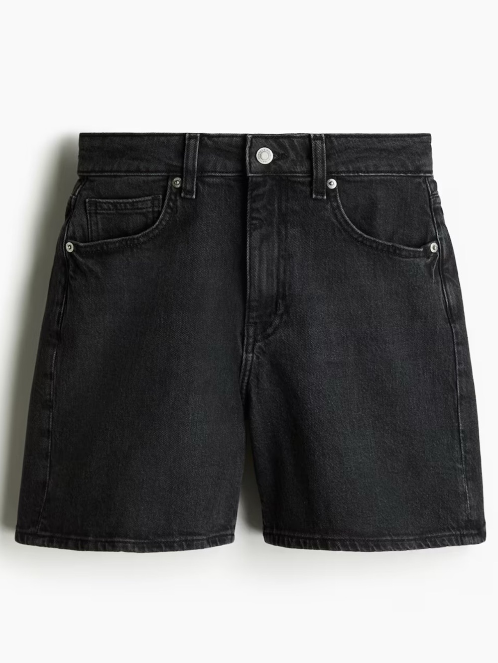 H&M Women's Black Denim Jean Shorts